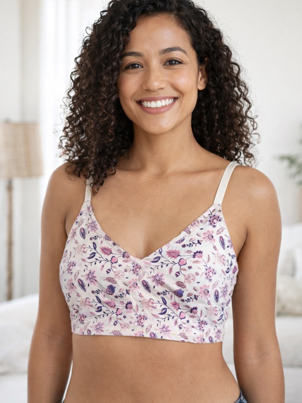 Lucky Brand - Floral and Lace Bralette - NWOT!
